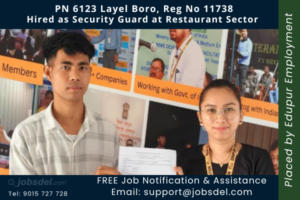 Layel Boro Hired as Security Guard at Restaurant Sector